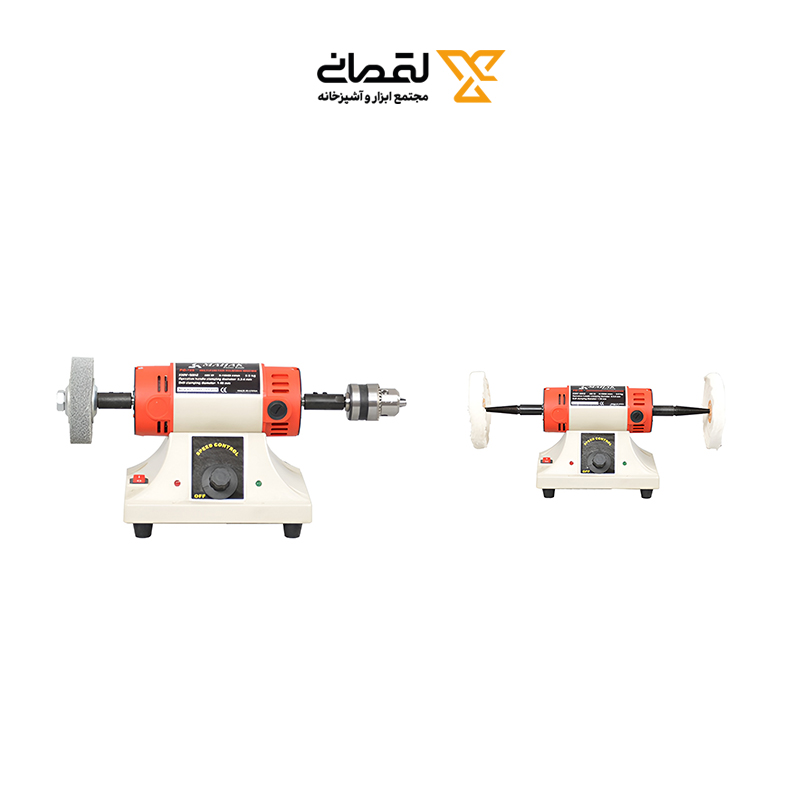ماشین پولیش و فرز خرطومی 480 وات دور متغیر مدل PG 125 (1105500) محک MAHAK 1*M42     12*L8