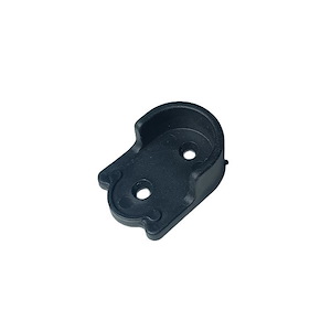 زیر سری 25 نیم گرد پلاستیکی مشکی  F25-N-BLACK-S باربد