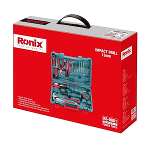 کیت کامل دریل و ابزار مدل RS-0001 رونیکس RONIX 