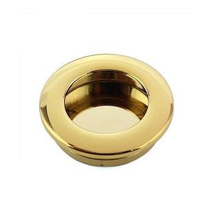 دستگیره کابینتی توکار گرد طلایی پرایم کد H635-35 (S.A)