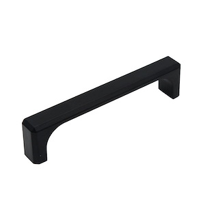 دستگیره کابینتی دو پیچ مدل ARC سایز 128 BLACK زئوس ZEUS