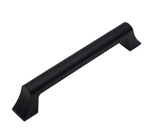 دستگیره کابینتی دو پیچ مدل TRUNKسایز 128 BLACK زئوس ZEUS