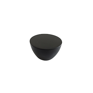 دستگیره کابینتی تک پیچ  مشکی سنباده ای BLACK-S N128AL نایس NICE
