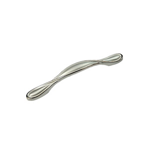 دستگیره کابینتی دو پیچ نقره ای طلایی  H1427-96mm پرایم