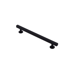 دستگیره کابینتی دو پیچ مدل PILLAR سایز 192 BLACK زئوس ZEUS