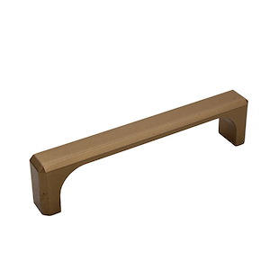 دستگیره کابینتی دو پیچ مدل ARC سایز 256 DARK GOLD زئوس ZEUS
