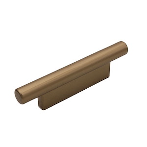 دستگیره کابینتی دو پیچ مدل HARMONY سایز 64 DARK GOLD زئوس ZEUS