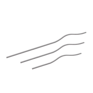 دستگیره کابینت طوسی مدل S250-350 ساتیدا SATIDA