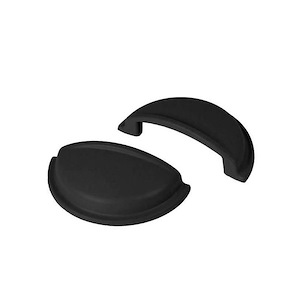 دستگیره کابینتی دو پیچ مشکی سنباده  T210 ساتیدا SATIDA
