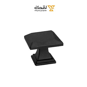 دستگیره کابینتی تک پیچ مشکی سوپر مات T300 ساتیدا SATIDA