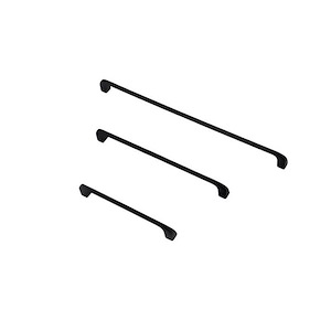 دستگیره کابینتی دو پیچ مشکی سایز 192 م.م کد 41B برونتیل BRONTEEL