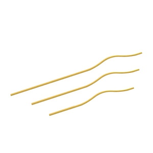 دستگیره کابینتی دو پیچ طلایی 192-S250 ساتیدا SATIDA