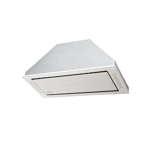 هود مخفی دیبا سفید مدل H405 ایلیا استیل ILIA STEEL