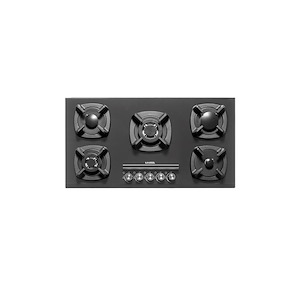 اجاق گاز پنج شعله شیشه ای مدل G534  ایلیا استیل ILIA STEEL