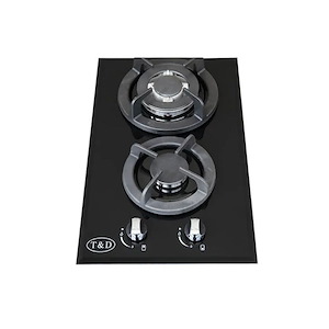 اجاق گاز شیشه ای 2 شعله مدل TD129E تی اند دی T&D