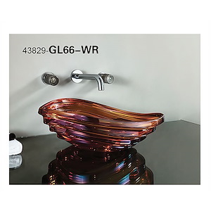 سنگ روشویی شرابی 500*360*160 مدل GL66-WR-PI مرآس MERASSE (به سفارش اروپا)