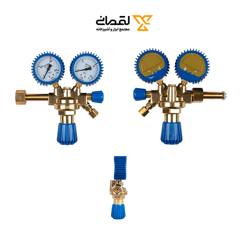 مانومتر اکسیژن 200-10 بار مدل 3722 کنزاکس KENZAX 