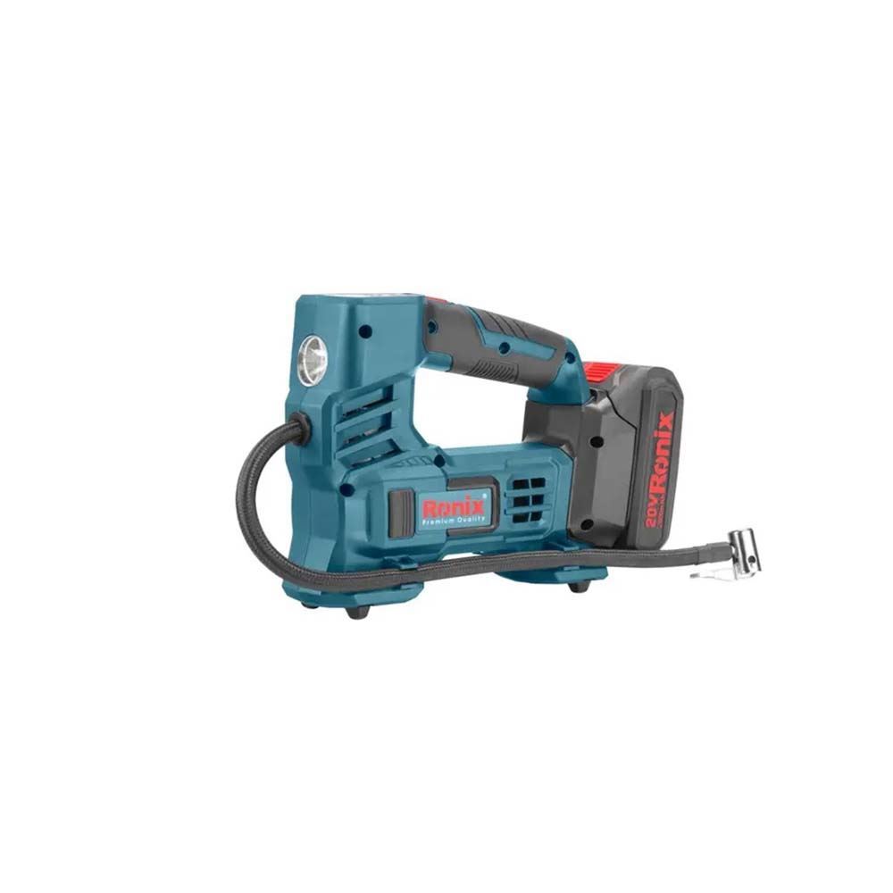 مینی کمپرسور شارژی 20 ولت مدل 8605 رونیکس RONIX 1* M42