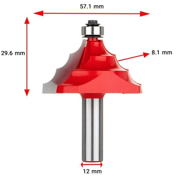 تیغ فرز نجاری کد DM-615714G دامار DAMAR	