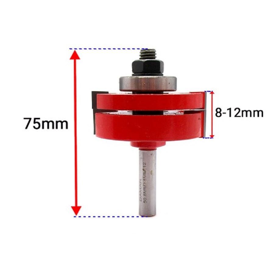 تیغ فرز نجاری کد DM-SL5083T2 S.A دامار DAMAR	