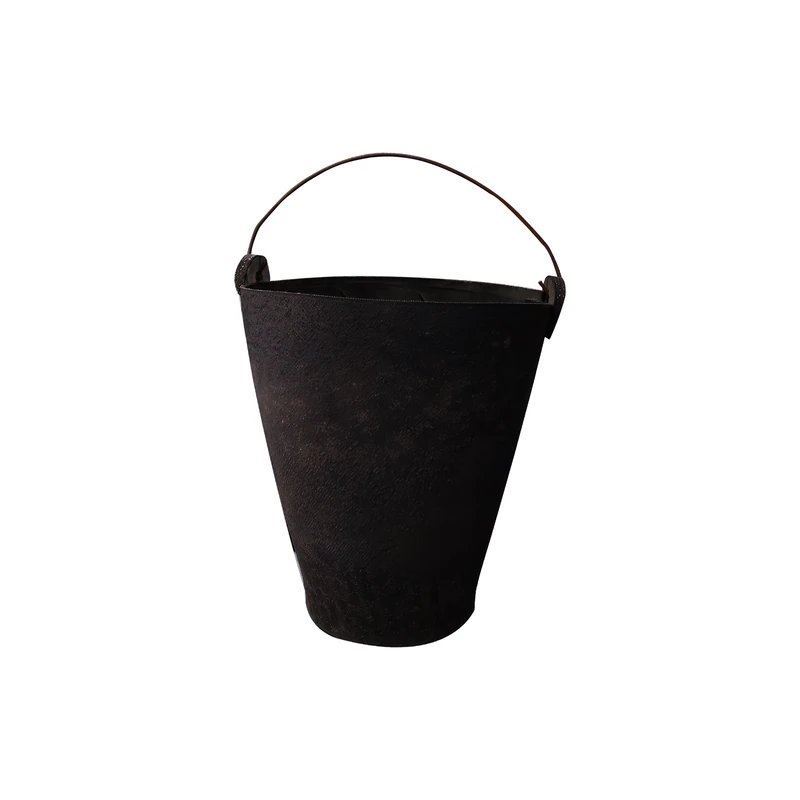 سطل بنایی لاستیکی مشکی 1*R39     بنفشه15*12