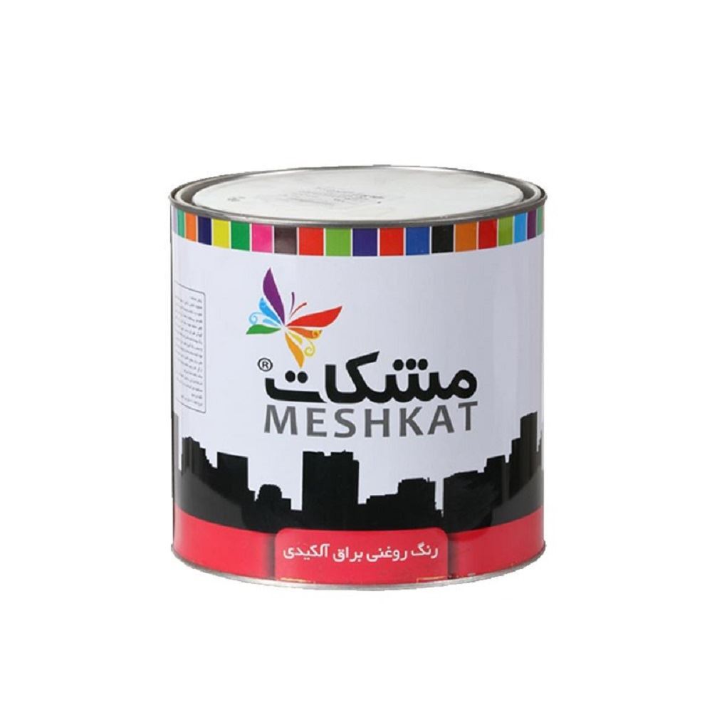 رنگ روغنی 1 کیلویی مشکی مات مشکات S08/3*1