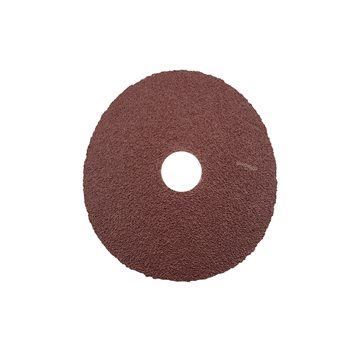 سنباده گرد فیبری آلومینیومی قطر 115 DEERFOS VA113 قرمز 24 پاس PAS 1*I23