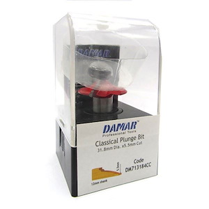 تیغ فرز نجاری (تیغ V دوپله) کد DM713184CC دامار DAMAR	