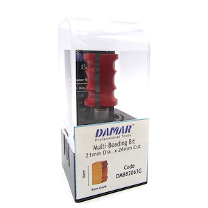 تیغ فرز نجاری (تیغ پروفیل لبه) کد DM882063G S.A دامار DAMAR	