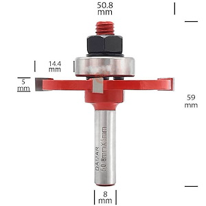 تیغ فرز نجاری کد DM-705083F-4 S.A دامار DAMAR	
