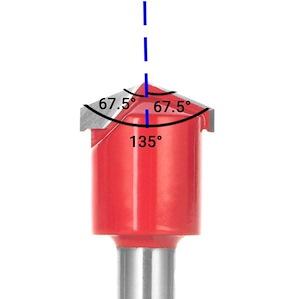 تیغ فرز نجاری کد DM-081803TA-135 دامار DAMAR	