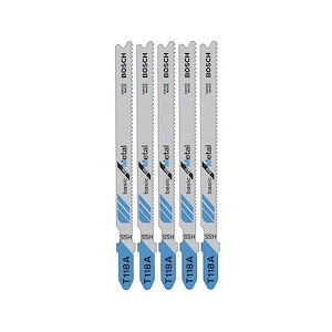 ست تیغه آهن بری اره عمودبر سری 5 عددی بوش BOSCH مدل T118A