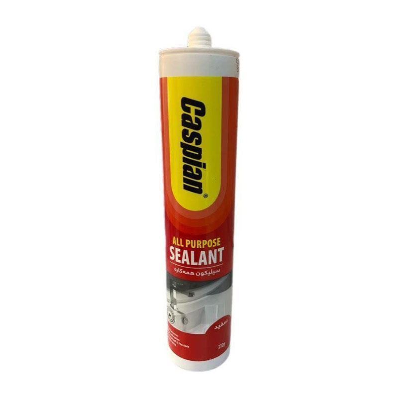 چسب آکواریوم 330 گرمی سفید کاسپین CASPIAN	