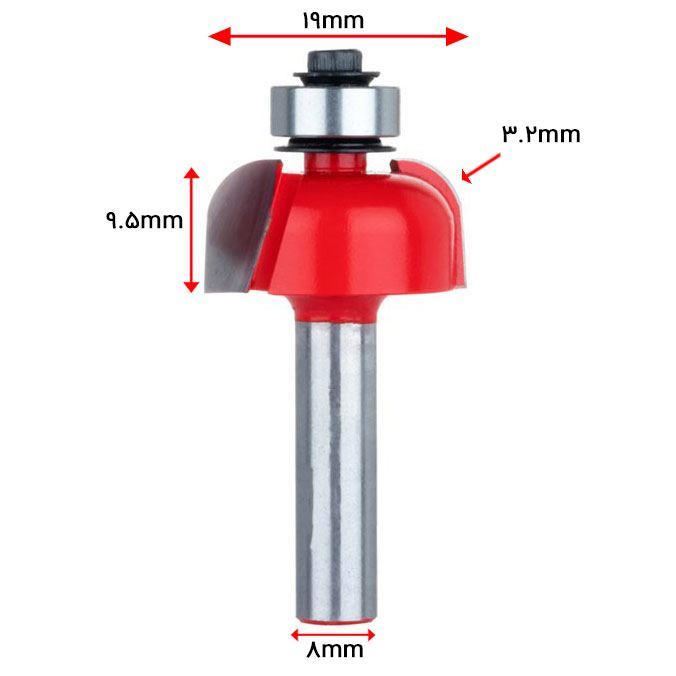 تیغ فرز نجاری کد DM-721903 S.A دامار DAMAR	