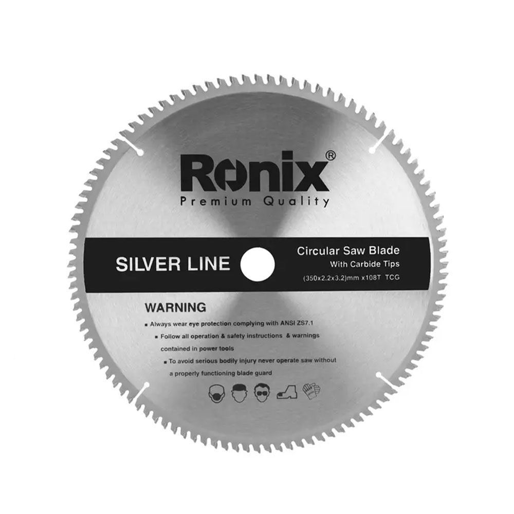 تیغ اره ام دی اف بر 350 میلی متری مدل RH5136 رونیکس RONIX 1*LX01//1