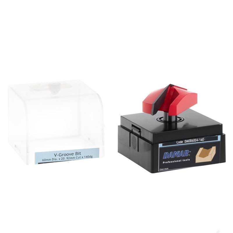 تیغ فرز نجاری (Vشکل) کد DM086004-140 دامار DAMAR	