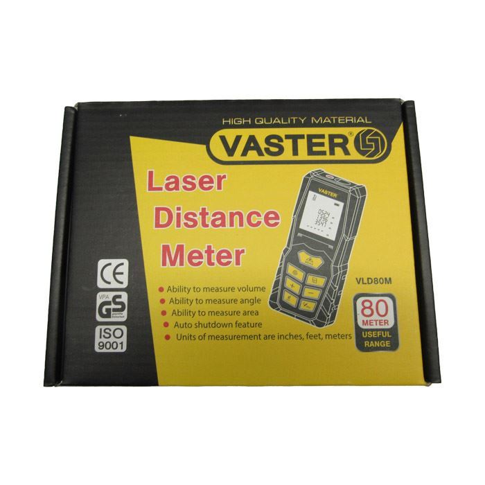 متر لیزری 50 متری کد VLD-50M واستر VASTER I12*1