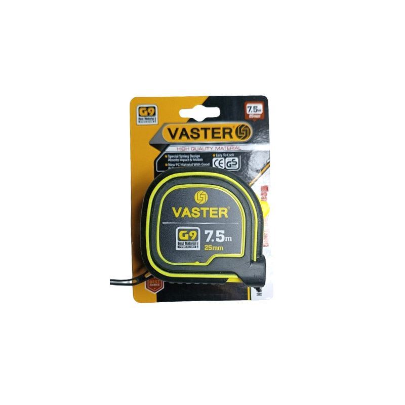 متر 7/5 متری پلاستیکی روکشدار G9 مدل VMTG975 واستر VASTER 1*I12