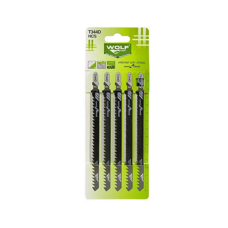 تیغه چوب بری اره عمودبر بلند (کارت 5 عددی) مدل T344D ولف WOLF 1*HI02/3