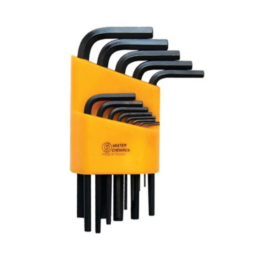 ست آچار آلن  13 عددی 6 گوش کوتاه واستر VASTER کد VH005 1*L42