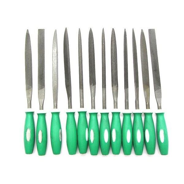 ست سوهان زرگری سری 12 عددی 5*180 ولف WOLF 1*LX02/3