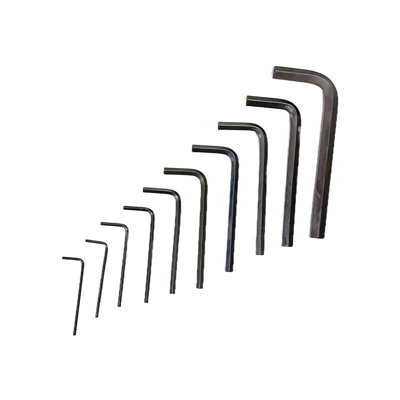 ست آلن 6 گوش 10 عددی مشکی 10 تا 1/5 کوتاه کد VHB02 واستر VASTER 1*L43