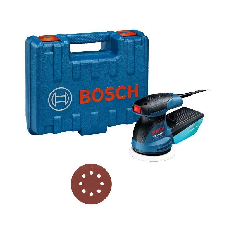 سنباده لرزان گرد 125م م 250 وات بوش BOSCH مدل GEX 125-1AE (به سفارش امارات)	