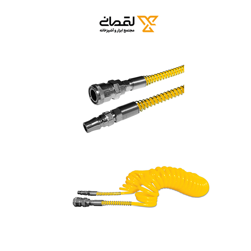 شیلنگ فنری 15 متری 12*8 مدل 7965 کنزاکس KENZAX 1*L71