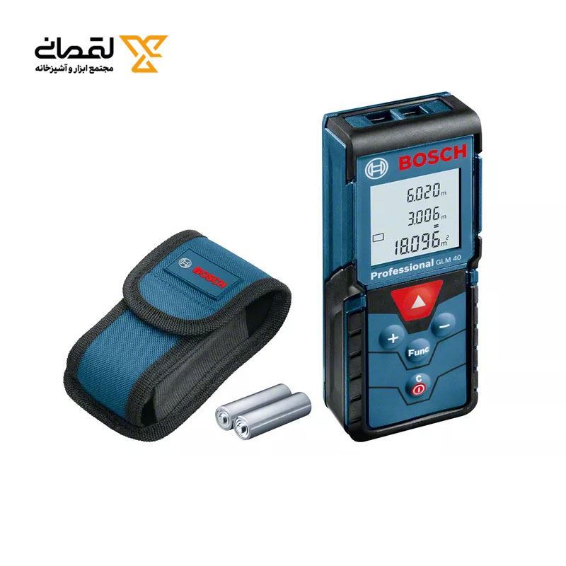 متر لیزری 40 بوش BOSCH مدل GLM40 (به سفارش امارات)	