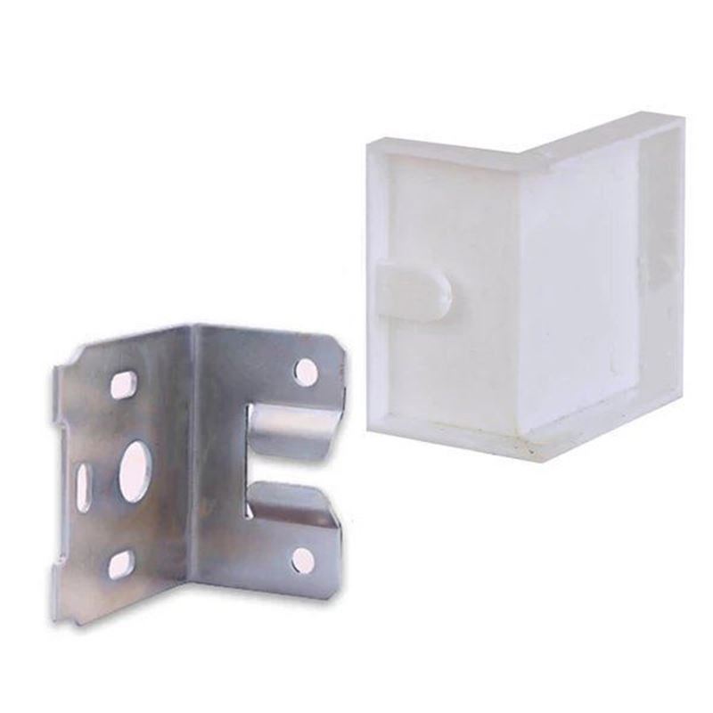 گونیا ام دی اف (MDF) روکشدار سفید ماهر یراق