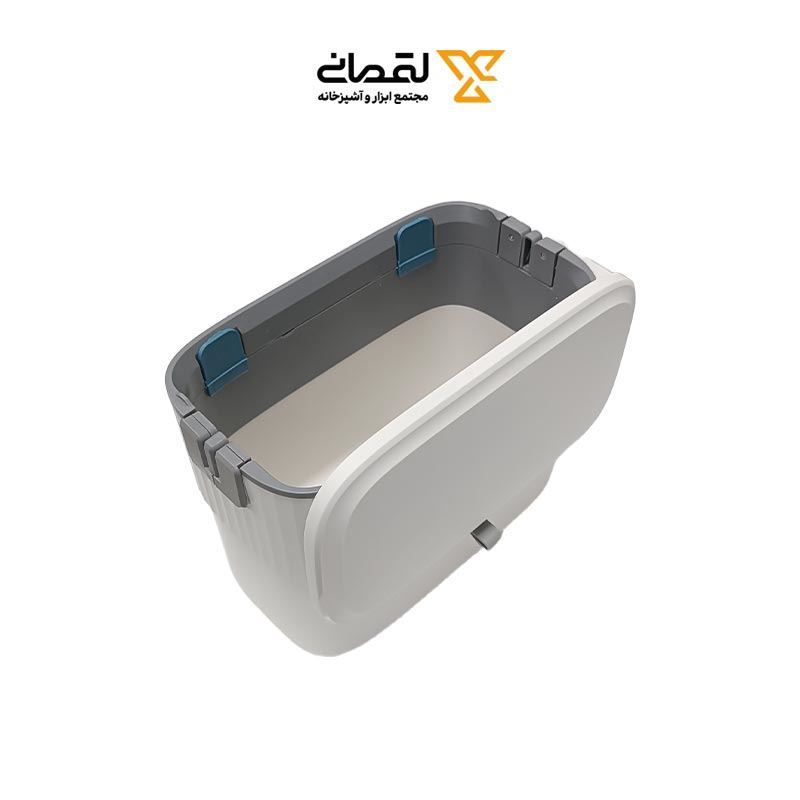 سطل زباله کابینتی 7 لیتری سفید مدل HT677 پرایم PRIME 