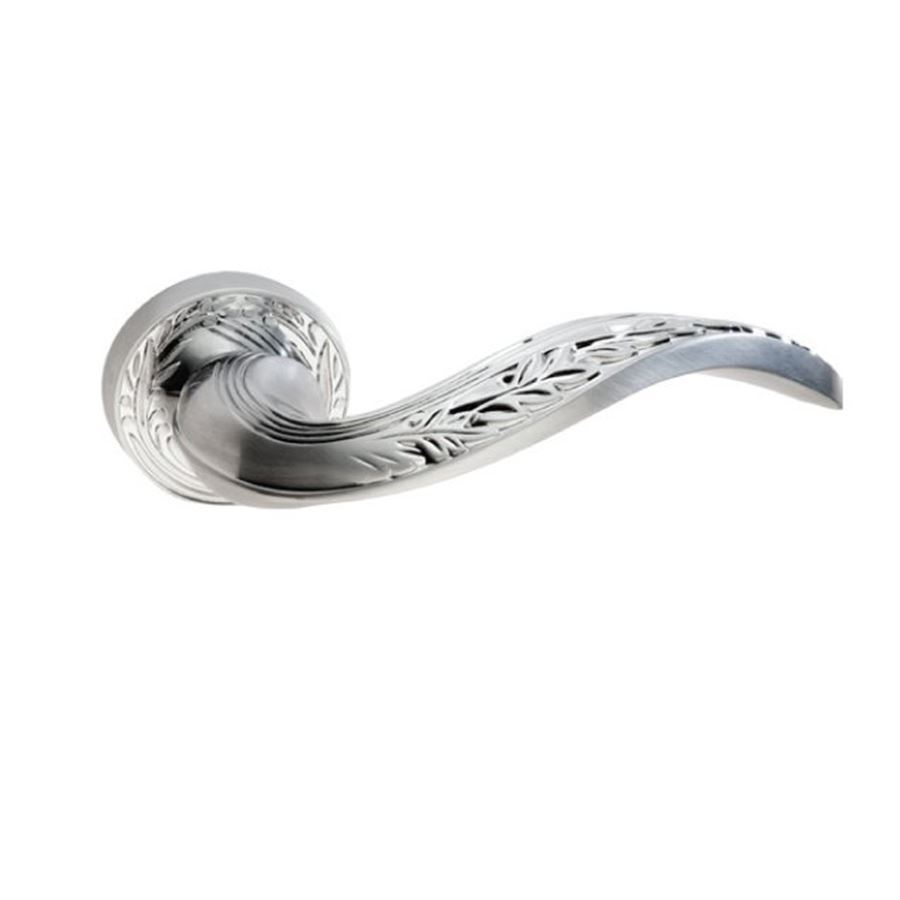 دستگیره روزت سوییچی ساتن کروم 5462R بهریزان (S.A)	