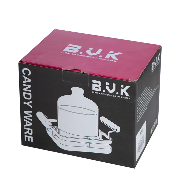 ظرف در دار سایز 7 تکی طرح KARIZMA مدل VK403601 بی وی کی BVK	