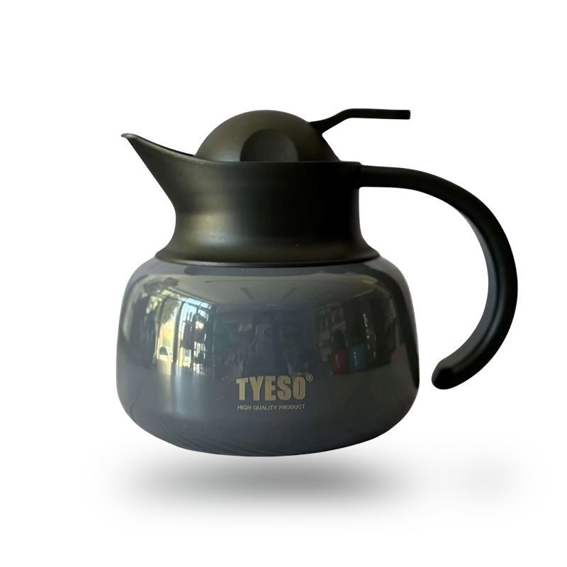 فلاسک داخل استیل کپل طوسی 750 میل TYESO	